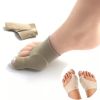 2pcs Soft Silicone Toe Hallux Valgus Separators (Suitable For Night And Home Use And Replace Them Regularly); Straighteners Bunion Relief Pads
