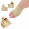 2pcs Soft Silicone Toe Hallux Valgus Separators (Suitable For Night And Home Use And Replace Them Regularly); Straighteners Bunion Relief Pads