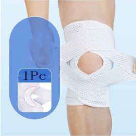Order A Size Up; 1pc Sports Kneepad; Men And Women Pressurized Elastic Knee Pads; Arthritis Joints Protector; Fitness Gear Volleyball Brace Protector (Color: White)