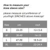 1pair Unisex Breathable And Anti-skid Knitted Compression Knee Pads; Protective Gear Set For Outdoor Sports; Jogging And Training